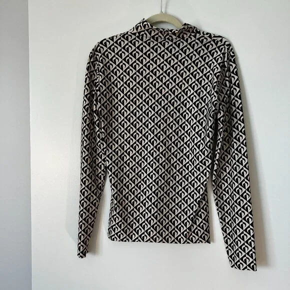 MARINE SERRE WHITE LINE Ｓ/M Marine Serre | Shirts | Marine Serre White Line Moon Diamond Print